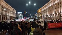 Протест пред НС срещу участието на България в Съвета за мир