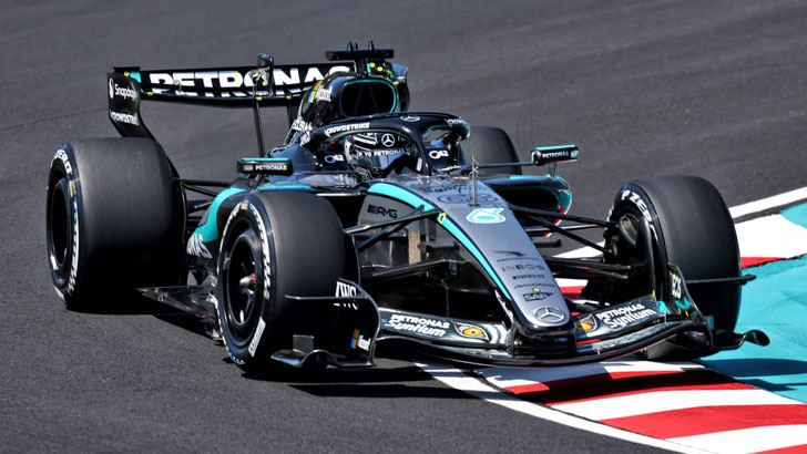 Мерцедес доминира в свободната тренировка за Гран При на Япония