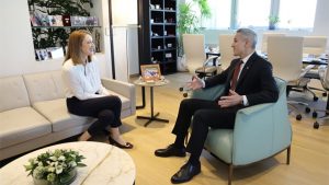 Андрей Гюров и Роберта Мецола обсъдиха сигурността, енергетиката и икономиката на ЕС