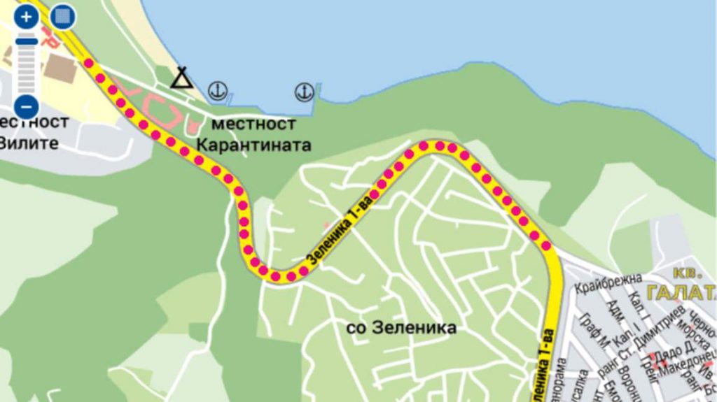 Затварят пътя „Аспарухово“ – „Галата“