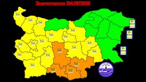 Предупреждение за обилни валежи: Жълт и оранжев код в голяма част от страната