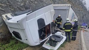 Ограничено е движението през Прохода на Републиката заради катастрофа