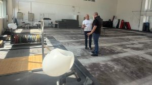 Енчо Керязов инспектира „Спортпалас“ във Варна и се срещна с националния ансамбъл по художествена гимнастика