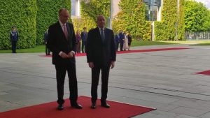 Премиерът Румен Радев пристигна на първо официално посещение в Германия