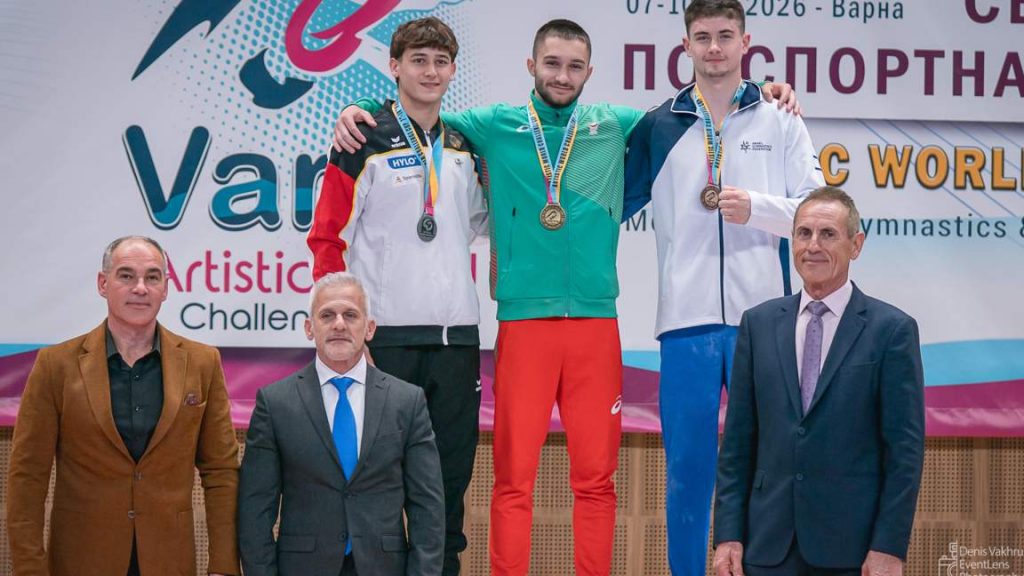България завърши с две титли и две сребра на Световната купа по спортна гимнастика във Варна