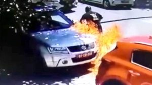 Бърз арест в Скопие след палежа пред българското посолство на фона на твърда реторика от премиера Мицкоски