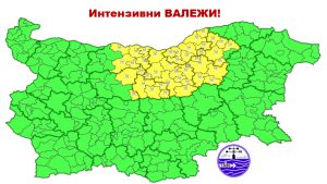Жълт код за опасни валежи в шест области на събота, лошото време се завръща с фронт в сряда