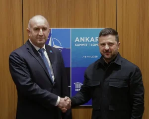 Радев и Зеленски обсъдиха енергийното сътрудничество в Анкара