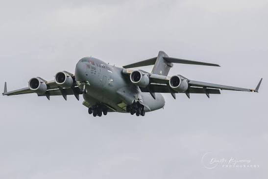 Американски военнотранспортен самолет Boeing C-17 кацна извънредно в Бургас