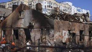 Щети по пристанището на Одеса при снощното руско нападение с ракети и дронове