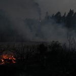 Мълния е причинила пожар край Рилския манастир