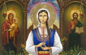 Българската православна църква почита св. Злата Мъгленска — застъпницата на българите в чужбина