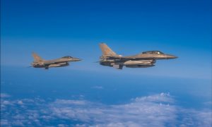 Румънски F-16 свалиха два дрона над Черно море