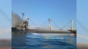 Два кораба са ударени от дронове край България, единият потъна